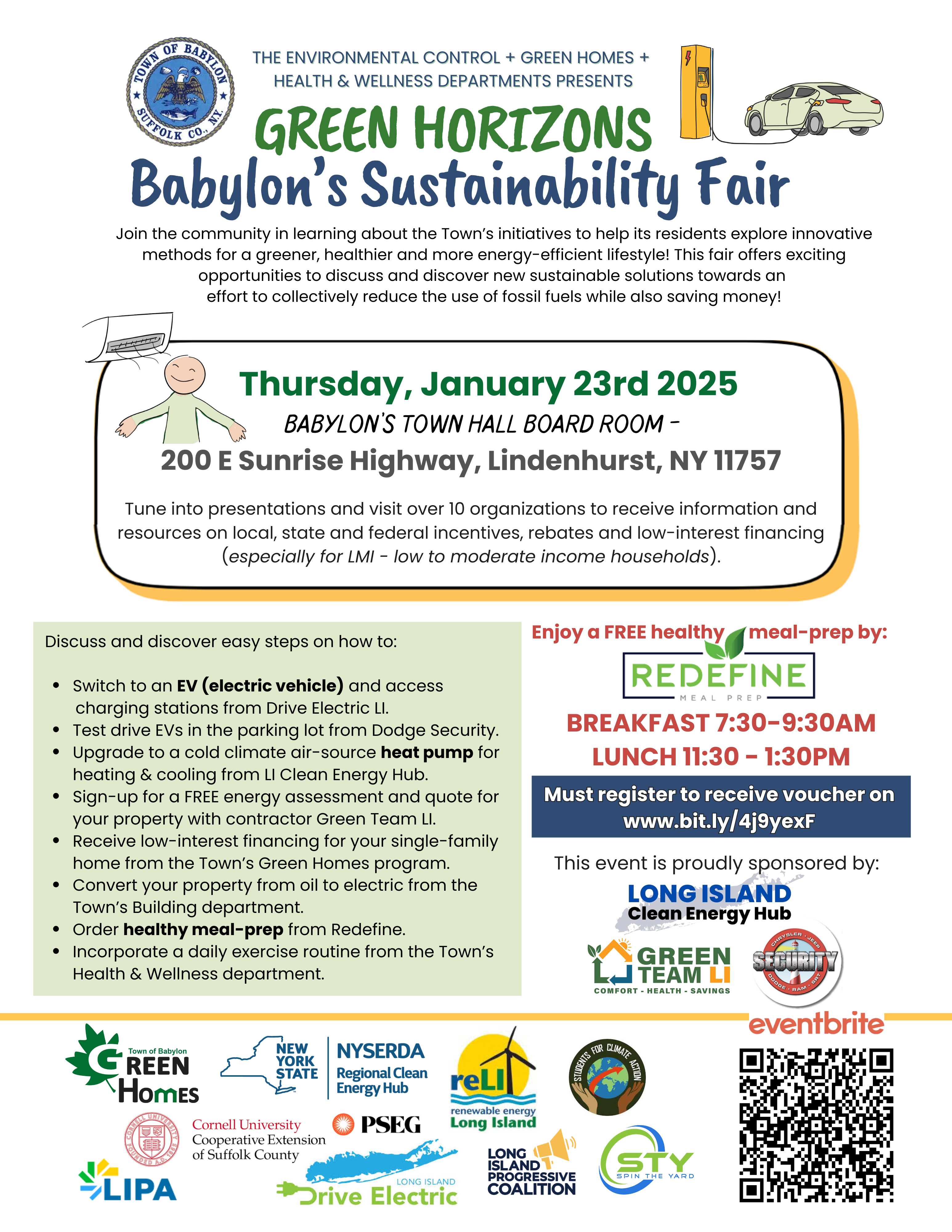 Green Horizons: Babylon's Sustainability Fair - Jan 23, 2025