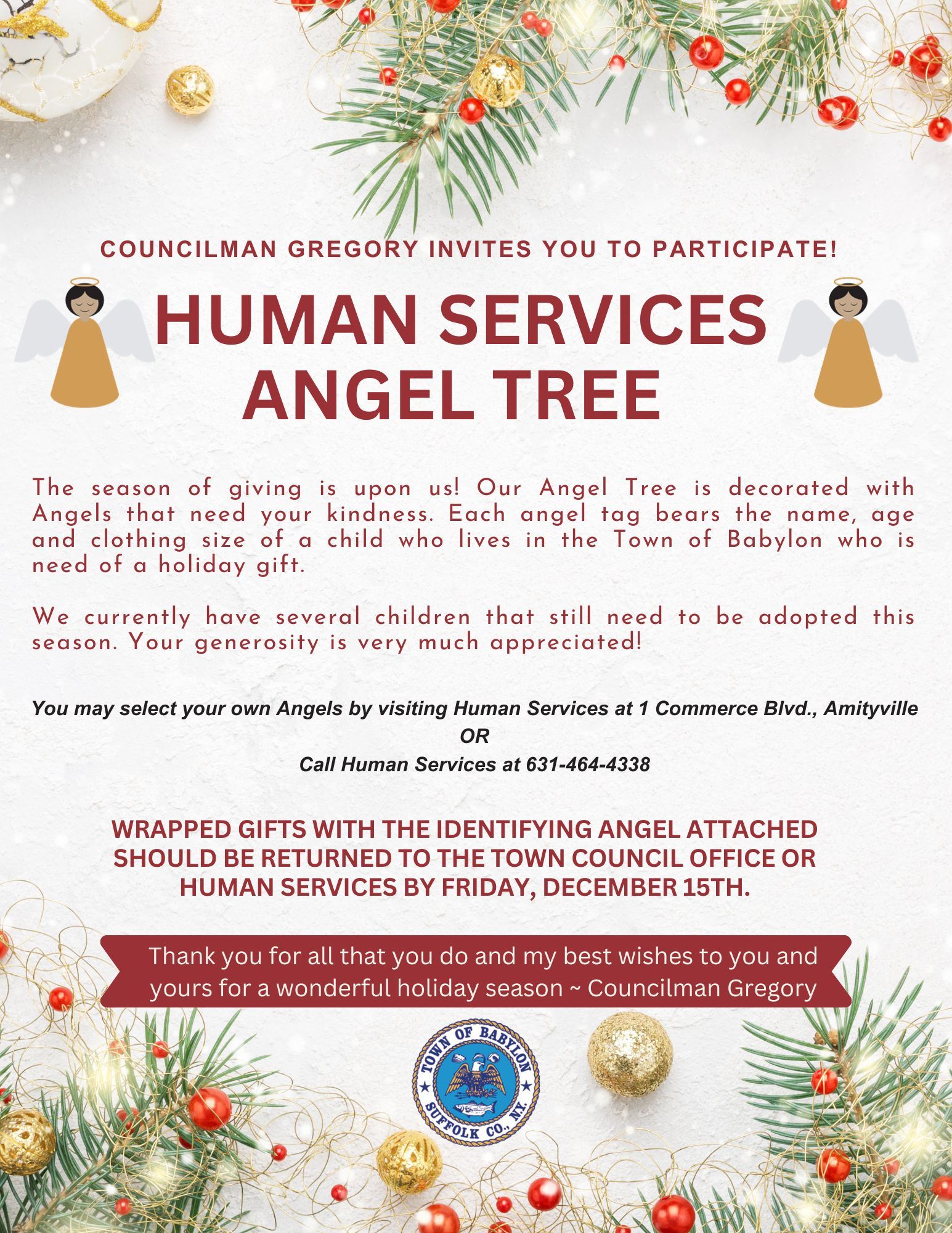 Angel Tree 2023 Public Flyer