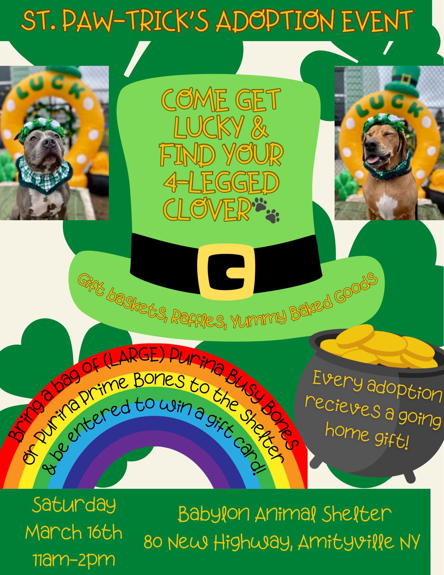 Animal Shelter StPatricksDay Event