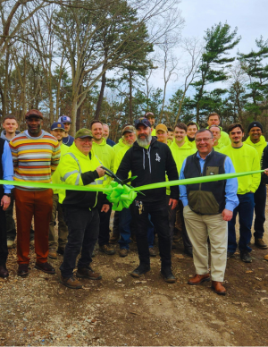 Organic Garden Ribbon Cutting