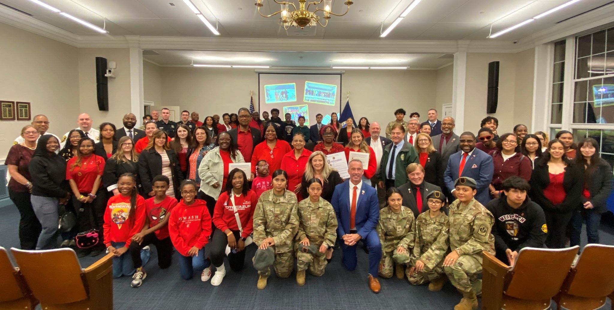 Red Ribbon Week Group Shot