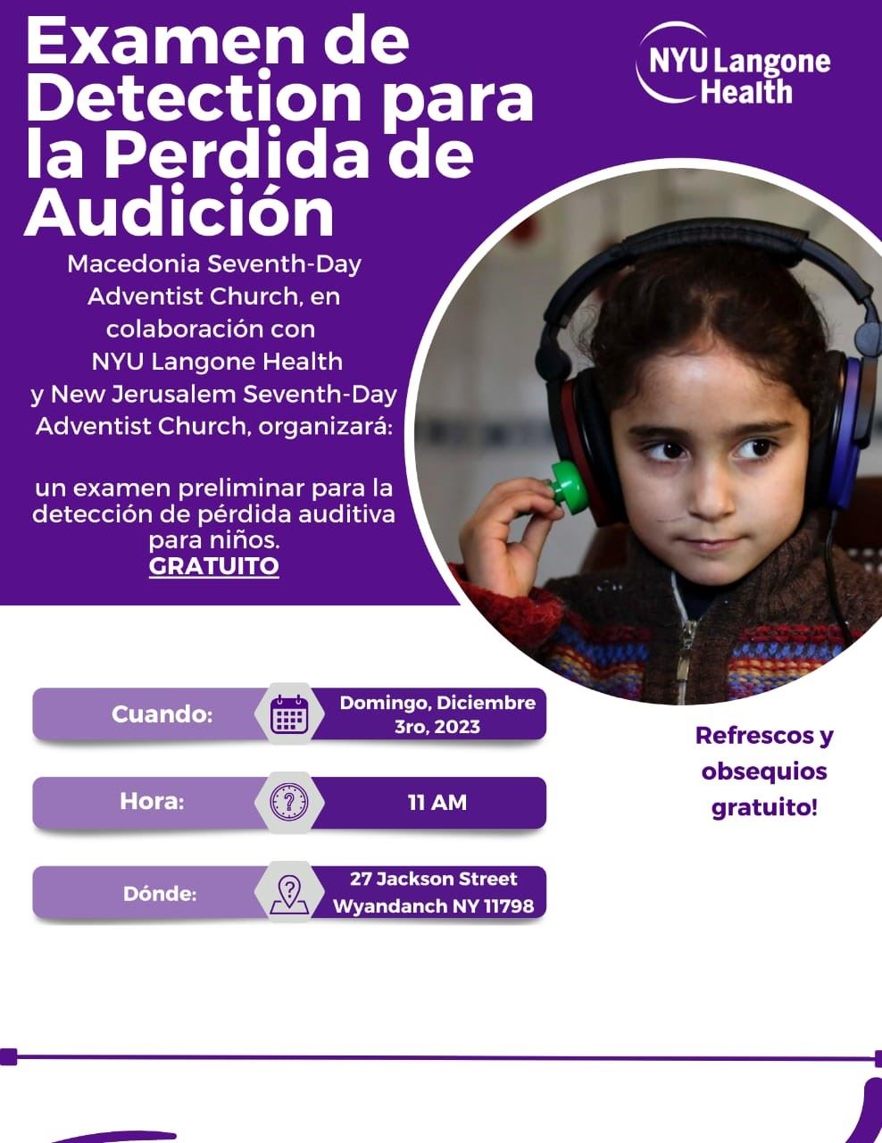 Hearing Screenings Spanish