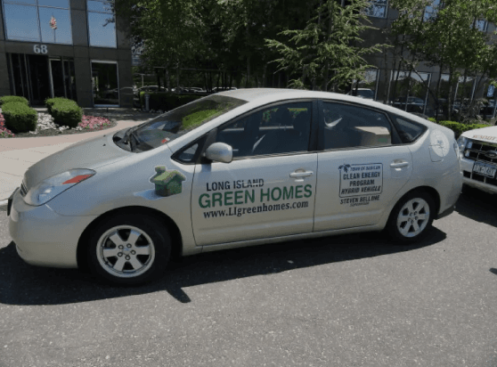 Green Homes Prius vehicle