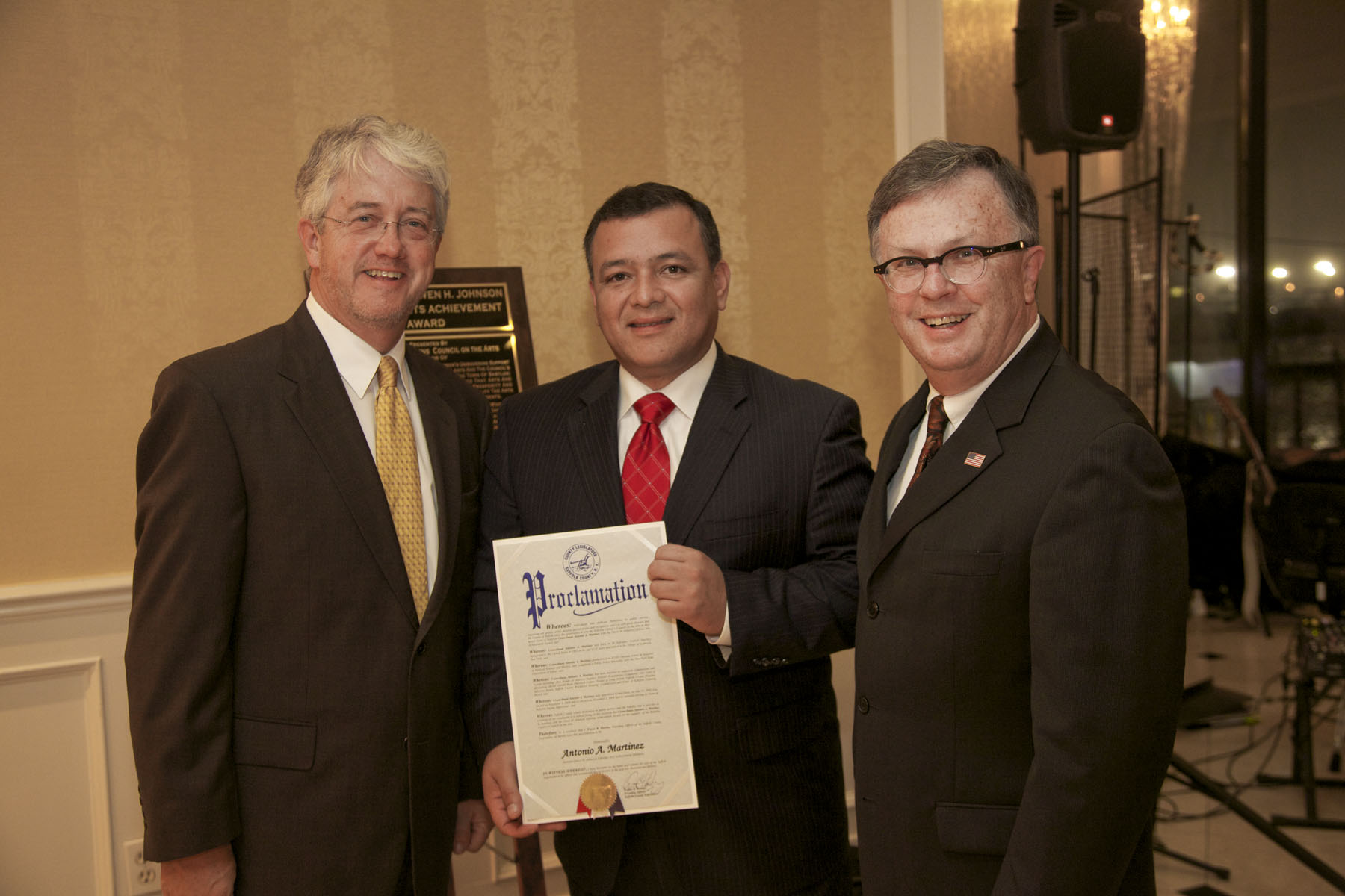 Shawn Cullinane, Tony Martinez, Wayne Horsley